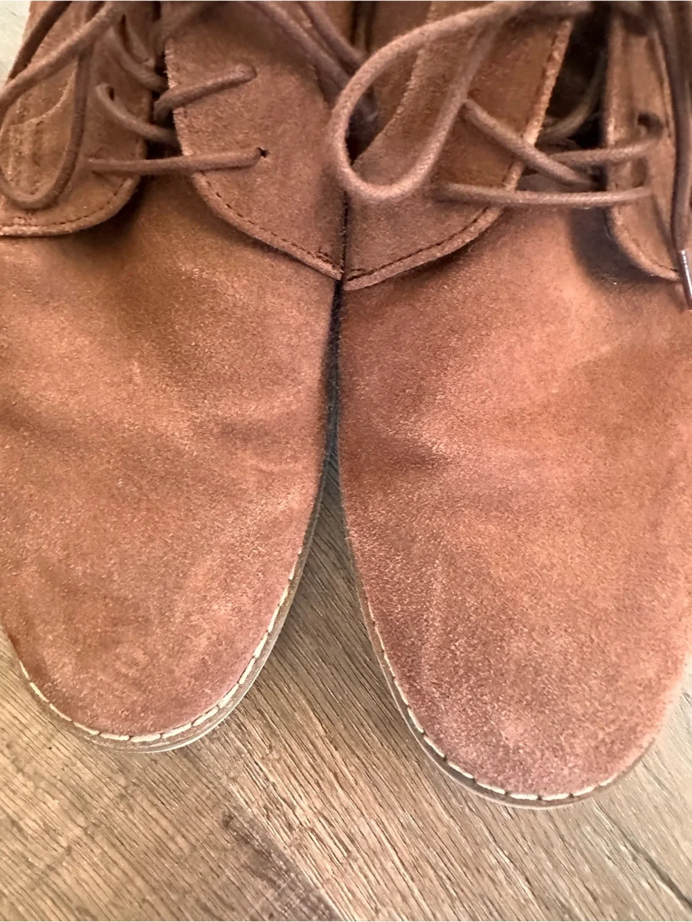 BP Men's Suede Bpshane-Lea lace up shoe in brown men’s size 11